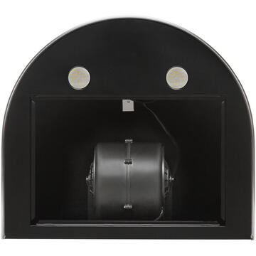 Hota tip Cupola Tornado Violla 750 (50) LED 50 cm 750 m3/ora,Negru