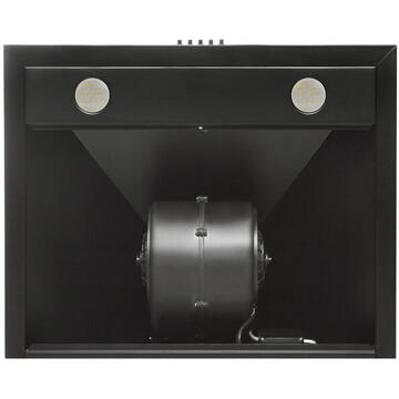 Hota tip Cupola Tornado Kent 750 (50) LED,50 cm,750 m3/ora Negru