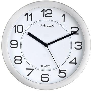 Ceas de perete UNILUX Attraction - gri/alb