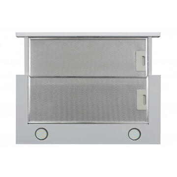 Hota Hota Telescopica Tornado Solano 860 (60), 1 motor, latime 60 cm, 3 viteze, absorbtie 860 m3/ora, Inox