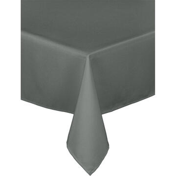 Room99 AURA Tablecloth 140x300 cm Rectangle Dark Grey