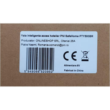 Yala Inteligenta PNI-PTY500BR, 6 V, Negru