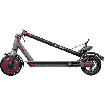 Rebel Trotineta electrica,viteza maxima 22, greutate maxima 120 kg, dimensiuni 108 x 43 x 114, acumulator Lithium-Ion, timp incarcare 4 ore, Gri, 12 luni