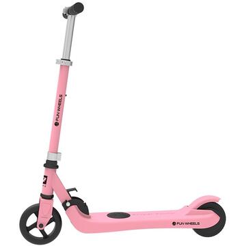 Trotineta electrica copii Rebel 12km/h, 100W, 6Km/h, 50 kg max., Roz