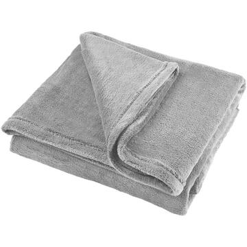 PATURA FLEECE POLAR 150X200CM GRI TEESA