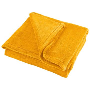 PATURA FLEECE POLAR 150X200CM GALBENA TEESA