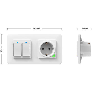 PNI-DP-WS2, 2 module, Alb