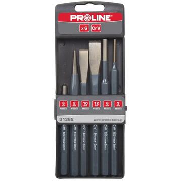 PROLINE SET DALTI-DORNURI-PUNCTATOARE CR-VA PENTRU METAL - 6P.