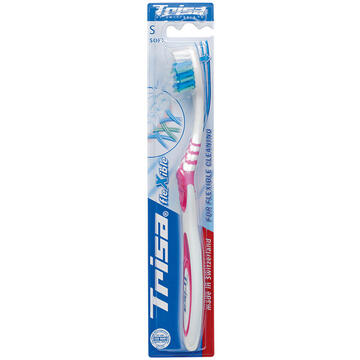 Periute de dinti clasice Periuta de dinti Trisa FleXible Soft, Cod 618896