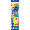 Periute de dinti clasice Periuta de dinti Trisa Flexible Head 3 Trio Soft, 2+1 GRATIS, Cod 617504