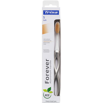 Periute de dinti clasice Periuta dinti Trisa Forever Soft (cap interschimbabil)
