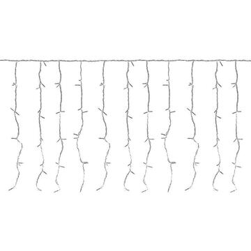 PERDEA 330 LED-URI IP44 ALB CALD 5M REBEL