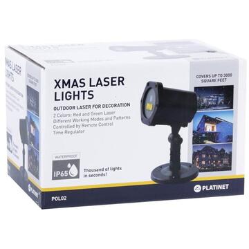 REFLECTOR LASER FESTIV IP65 PLATINET