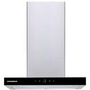 Hota Heinner HDCH-F4560TIX, Putere de absorbtie 488,04 m3/h, Afisaj LED, 1 motor, Control touch, Iluminare LED, 3 trepte de viteza, 59.5 cm, Sticla neagra