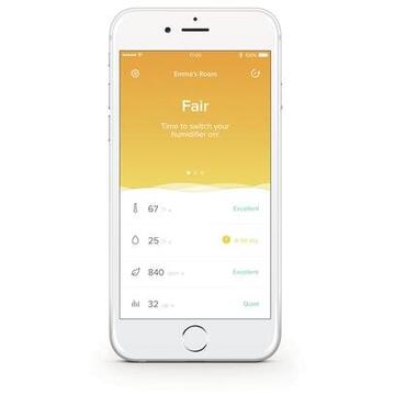 Netatmo NHC-EC, 120 dB, LED, Roz