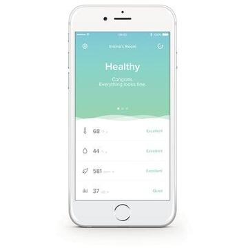 Netatmo NHC-EC, 120 dB, LED, Roz