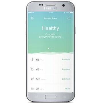 Netatmo NHC-EC, 120 dB, LED, Roz