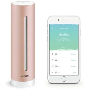 Netatmo NHC-EC, 120 dB, LED, Roz