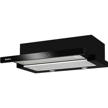 Hota Amica OTP6541BG cooker hood 334 m³/h Semi built-in (pull out) Black