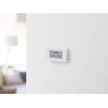 Monitor calitate al aerului Aqara AAQS-S01, Zigbee 3.0 , senzor triplu, ecran E ink, suport magnetic, control vocal