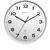 Techno Line TECHNOLINE WT8500 radio wall clock silver 30 cm