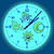 Techno Line TECHNOLINE Children's wall clock WT7160 Angel Sky Stars 25 cm