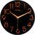 Techno Line TECHNOLINE WT7230 Orange is Black 30 cm wall clock