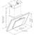Hota Akpo WK-4 Nero Line Eco 320 mc/h 60cm  White