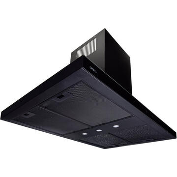 Hota Akpo WK-9 Isla Feniks Slim 600 mc/h 90cm Black