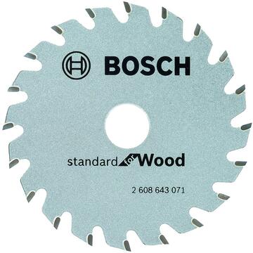 Bosch Lama de fierastrau circular pentru lemn, 85 x 15 x 1,1 mm, 20 dinti