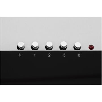 Hota Akpo WK-4 Nero Eco 50 Wall-mounted Gray, Black glass