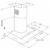 Hota Chimney hood Akpo WK-4 Largo Eco 50 Wall-mounted