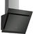 Hota Bosch Serie 4 DWK67CM60 cooker hood Wall-mounted Black 660 m3/h A