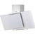 Hota Cata CERES 900 XGWH White Glass Wall hood ,,BusStop''type,900kub.m.,2x50W adjustable intensity halogens, TouchControl&Timer, Perimeter Extr