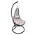 Heinner Balansoar Elda, ratan sintetic, gri, 80x102x124/195cm