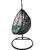 Heinner Balansoar  Linea, ratan sintetic, verde, 115x68x108/195cm