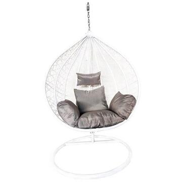 Heinner Balansoar  Merida, ratan sintetic, gri, 115x68x108/195cm