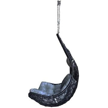Heinner Vigo ratan sintetic, gri, 80x102x124/195cm