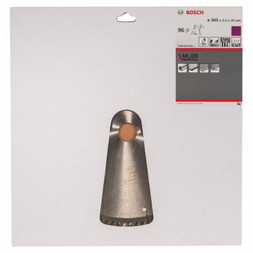 Bosch Panza fierastrau circular, multimaterial, 305 x 30 x 3.2 mm, 96 dinti