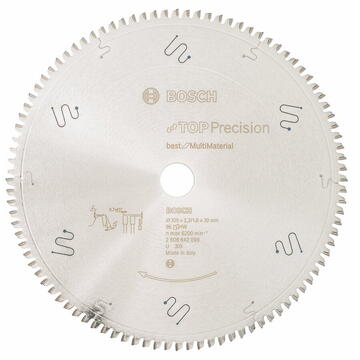 Bosch Panza fierastrau circular, multimaterial, 305 x 30 x 2.3 mm, 96 dinti