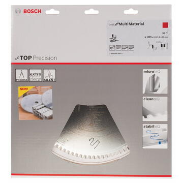 Bosch Panza fierastrau circular, multimaterial, 305 x 30 x 2.3 mm, 96 dinti