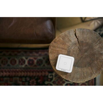 Comutator universal Bosch Flex, Wireless, Alb, 120x120x25mm