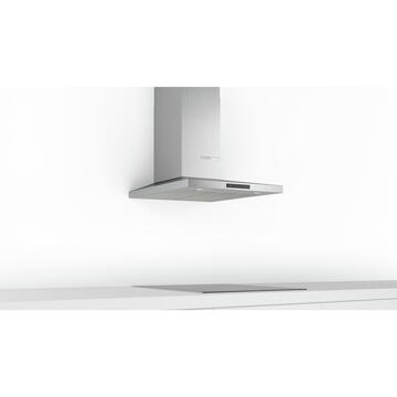 Hota Bosch Serie 4 DWQ66DM50 cooker hood Wall-mounted Stainless steel 610 m3/h A