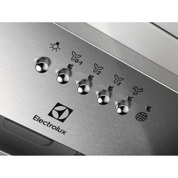 Hota Okap ELECTROLUX LFG516X , 3 trepte de viteza, 450 m3h, Inox