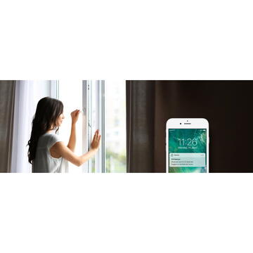 Senzor de monoxid de carbon FIBARO smart home, FGCD-001, Z-Wave Plus