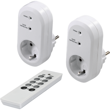 Hama Wireless sockets set with remote control