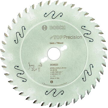 Bosch Panza de fierastrau circular, 216 x 2.3/1.8 x 30 mm, 48 dinti