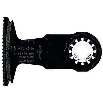 Bosch Panza fierastrau sabie Aluminiu, 40 x 65 mm, Negru