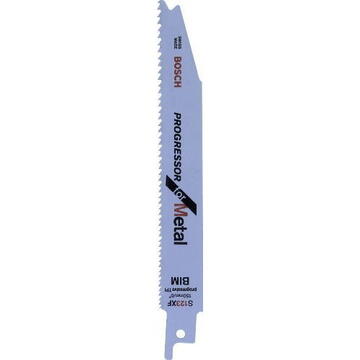 Bosch Panza fierastrau sabie pentru metal dur, S 123 XF, 100 bucati