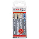 Bosch Set panze fierastrau pendular pentru lemn si metal, lungime 92-100 mm, 15 buc